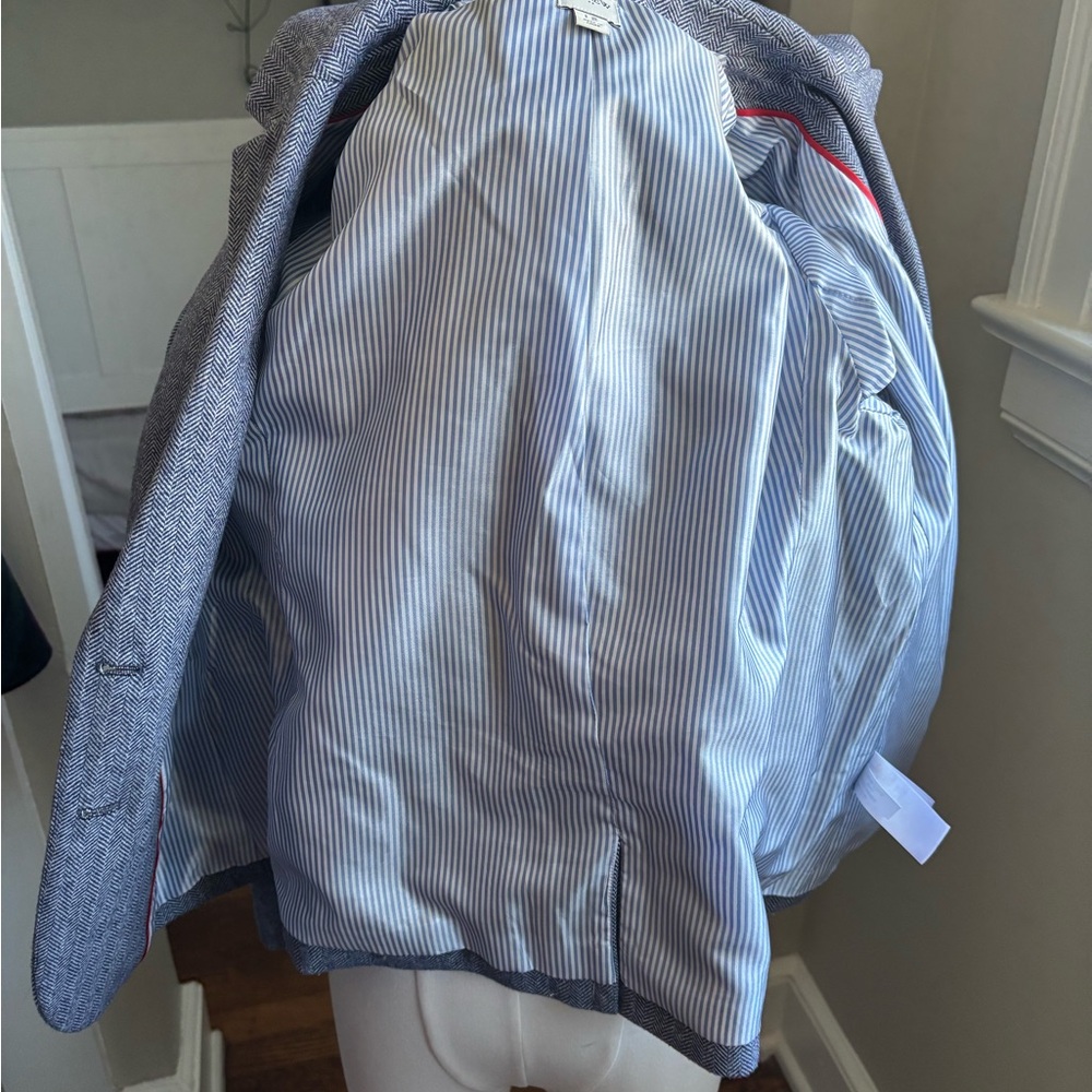 J. Crew Blue Blazer with Gold Buttons - Picture 6 of 6
